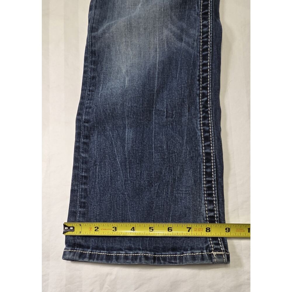Miss Me Mid-rise Curvy Boot Size 30 Stretch Jeans - Picture 8 of 13
